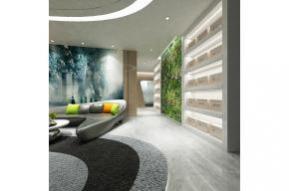 办公室走廊3D模型图片