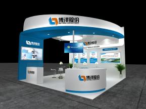 博洋股份展台模型