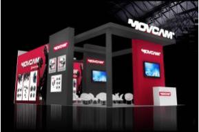 MOVCAM展台模型图片