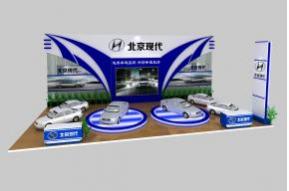 现代展位展览模型图片