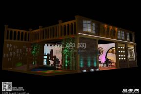 易秀光电展览模型图片