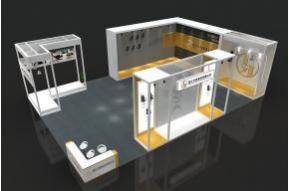 五星家具展览模型图片