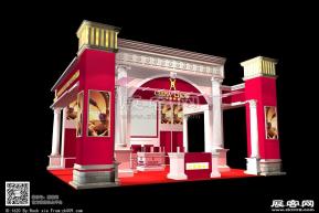 红酒展台模型图片