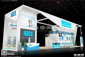 超声双层展位模型图片