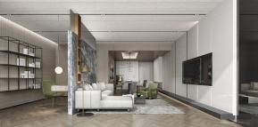 客厅餐厅3D模型