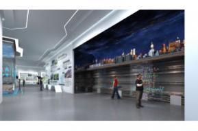 智能交通规划展厅3d模型