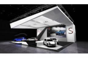 众泰汽车b级车展展台设计