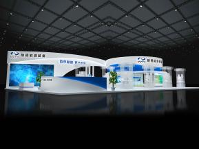 耐德能源展览模型