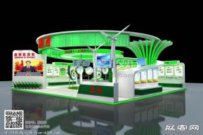 广西环保展展览模型图片