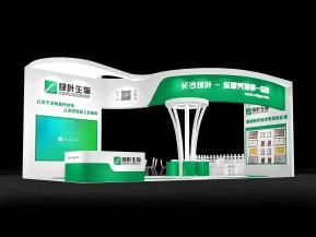 绿叶生物展览模型