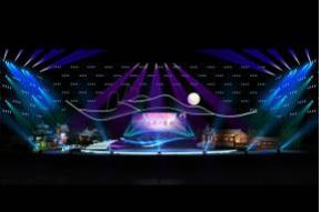 年会舞台模型图片