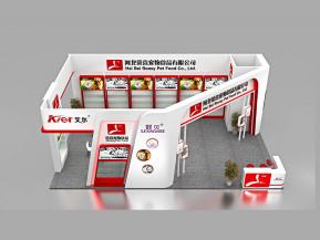 荣喜宠物食品展览模型