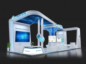 CTPONTEAB90平医疗展展台模型