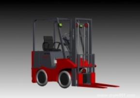 叉车3D模型