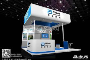 雅培制药展览展览示模型图片