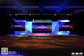 集团年会舞台3D模型
