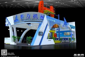 大庆华力机展览模型图片