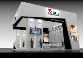 石材展达磊展位