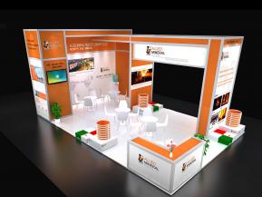 联合矿产展览模型