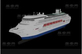 轮船3D模型