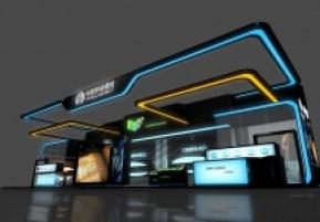 北京国际图书博览会移动效果图