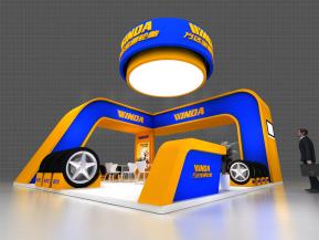 万达宝通轮胎展览模型