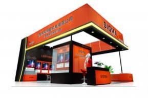 求和精密机电展台模型 展览图片