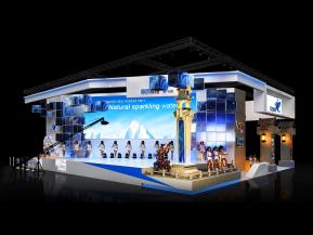 雷动网络展览模型