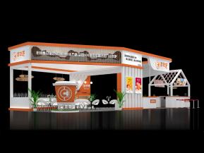 茶萃吧展览模型