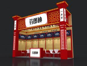 一品堂药业药郎神展台模型
