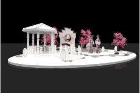 徽派风格展示区设计