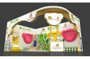 泰迪熊展览模型图片