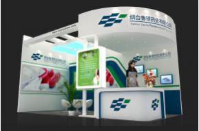 鲁银药业展览模型图片