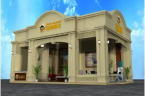 塞纳阳光欧式房产展3D模型