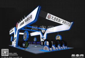 大连轮胎展览模型图片