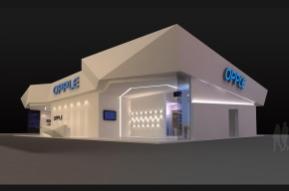 欧普展台模型图片