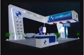 河南福尔盾消防展台模型图片