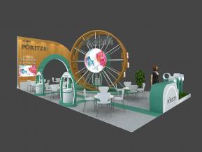 柏姿展览展示展台模型