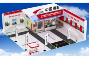 南车集团展览模型图片