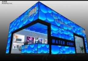 水立方展览模型