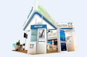 浙华重型钢管展览模型