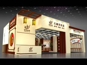 古树潽洱茶展台模型