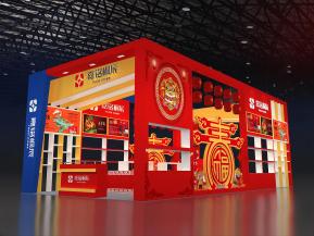 嘉铭桐辰展台模型