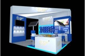 金盈锋香港电子展台模型图片