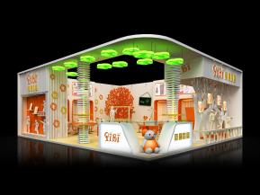 QIBI酷比童装展览模型