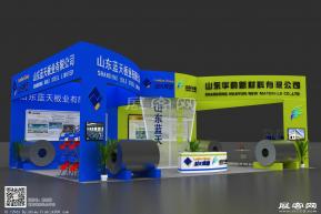 山东华韵展览模型图片