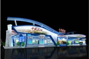 咸阳展位设计模型图片