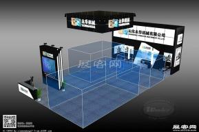 永华机械展台模型图片