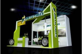 金宇轮胎展览模型图片