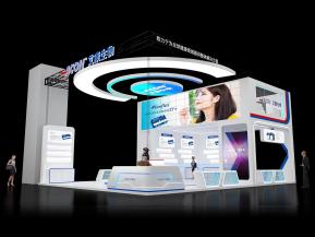 艾康生物医疗展台模型